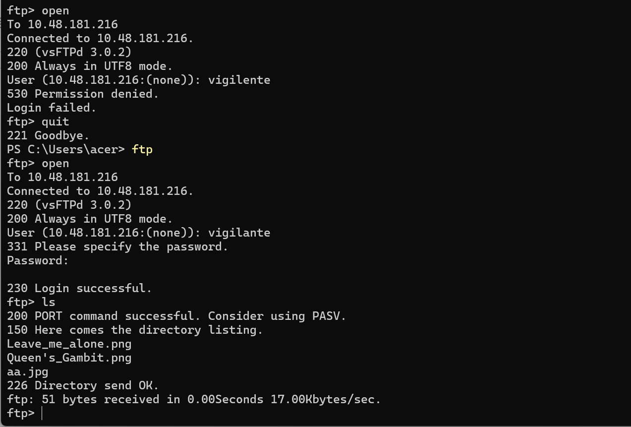 Akses FTP